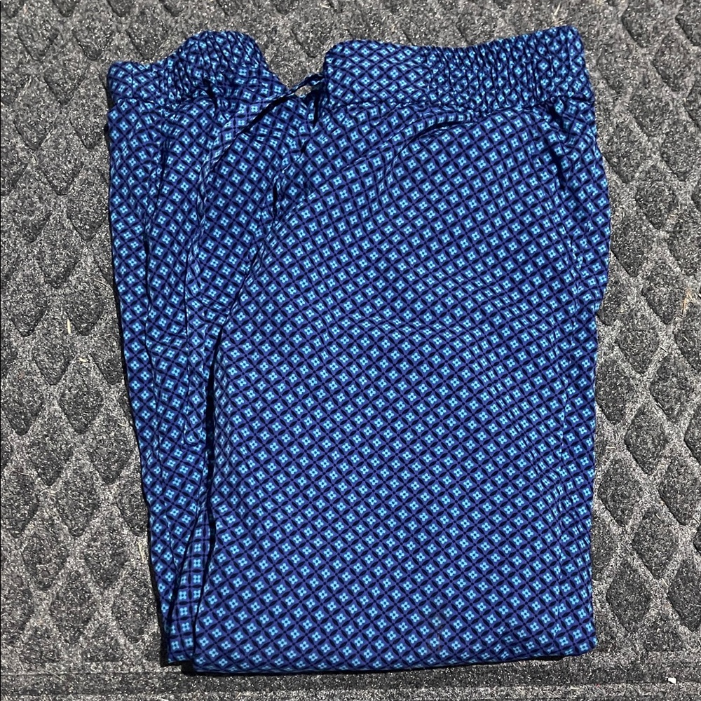 Aerie Blue Patterned Pajama Pants